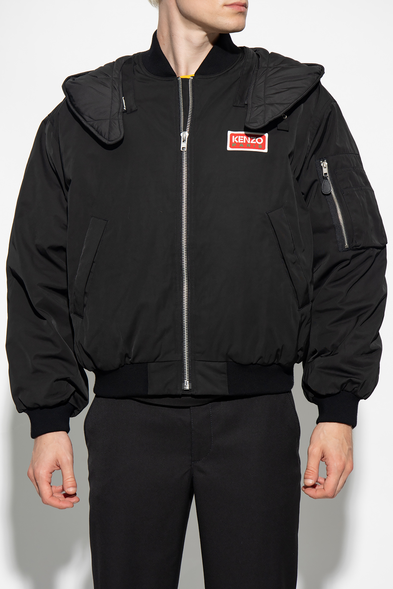 Kenzo black clearance bomber jacket